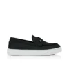 Chambelikid – Zapatos náuticos – Piel de nubuck – Negro – Niños