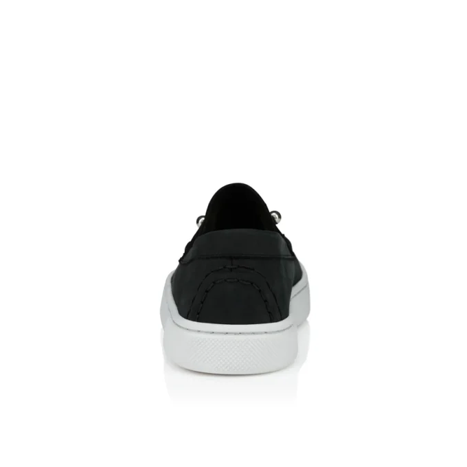 Chambelikid – Zapatos náuticos – Piel de nubuck – Negro – Niños