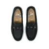 Chambelikid – Zapatos náuticos – Piel de nubuck – Negro – Niños