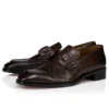 Chambelimoc – Mocasines – Piel de becerro patinada con relieve de cocodrilo – Cosme – Hombre