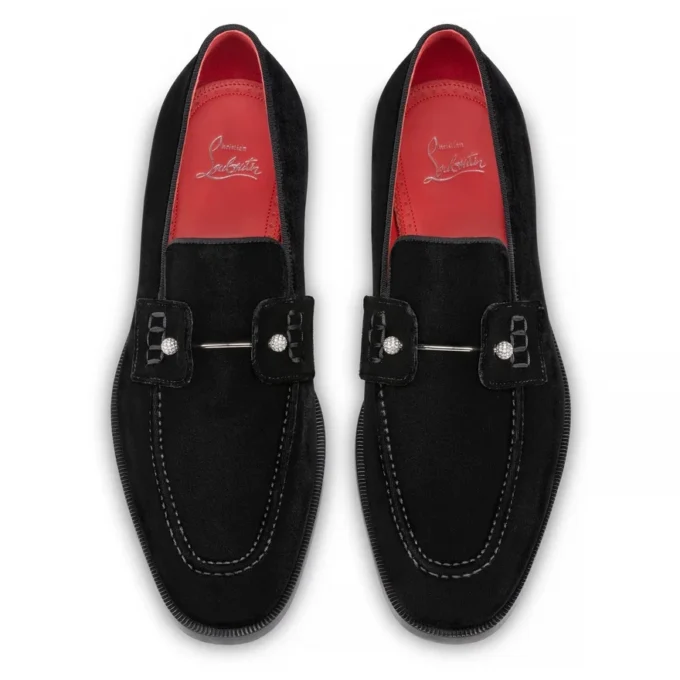 Chambelimoc Night Strass – Mocasines – Terciopelo – Negro – Hombre Chambelimoc Night Strass – Mocasines – Terciopelo – Negro – Hombre