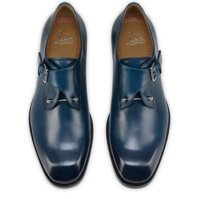 Chambelimonk – Zapatos con hebillas – Piel de becerro patinada – Last Night – Hombre Chambelimonk – Zapatos con hebillas – Piel de becerro patinada – Last Night – Hombre