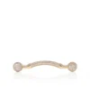 Chambelink Strass – Joyería para zapatos – Metal y strass – Dorado