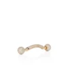 Chambelink Strass – Joyería para zapatos – Metal y strass – Dorado