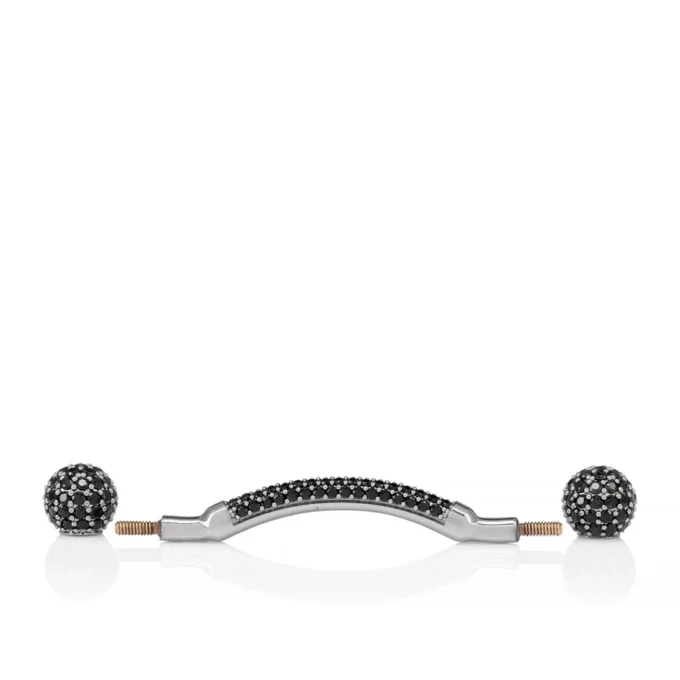 Chambelink Strass – Joyería para zapatos – Metal y strass – Negro Chambelink Strass – Joyería para zapatos – Metal y strass – Negro