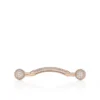 Chambelink Strass – Joyería para zapatos – Metal y strass – Oro rosa