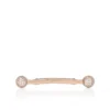 Chambelink Strass – Joyería para zapatos – Metal y strass – Oro rosa