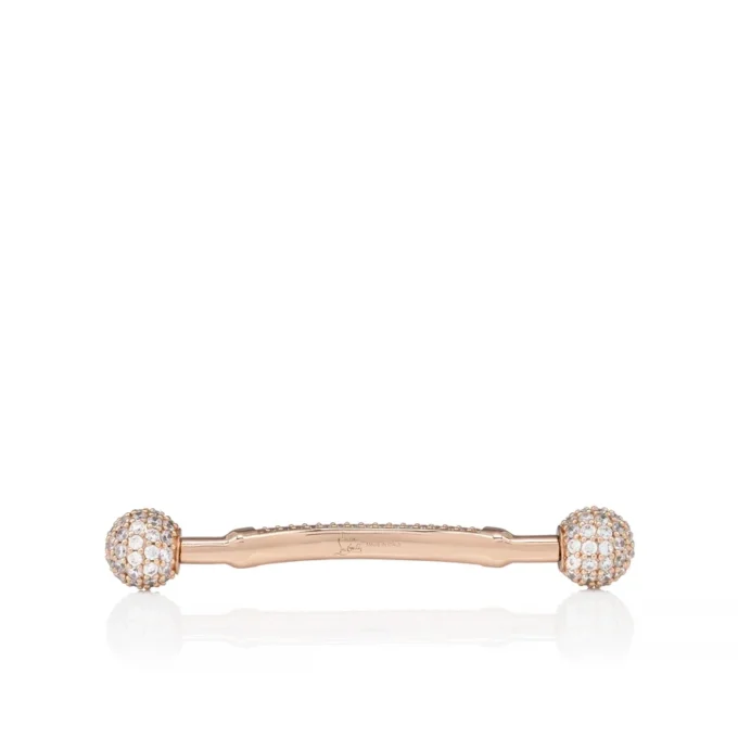 Chambelink Strass – Joyería para zapatos – Metal y strass – Oro rosa