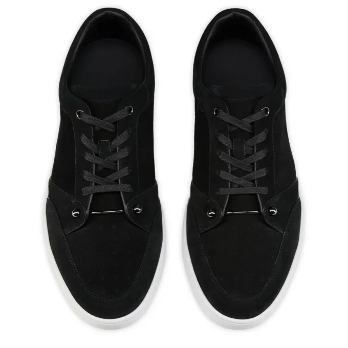 Chambelisneak – Zapatillas – Piel de becerro invertida – Negro – Hombre Chambelisneak – Zapatillas – Piel de becerro invertida – Negro – Hombre
