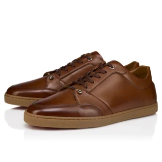 Chambelisneak – Zapatillas – Piel de becerro patinada – Havane – Hombre Chambelisneak – Zapatillas – Piel de becerro patinada – Havane – Hombre