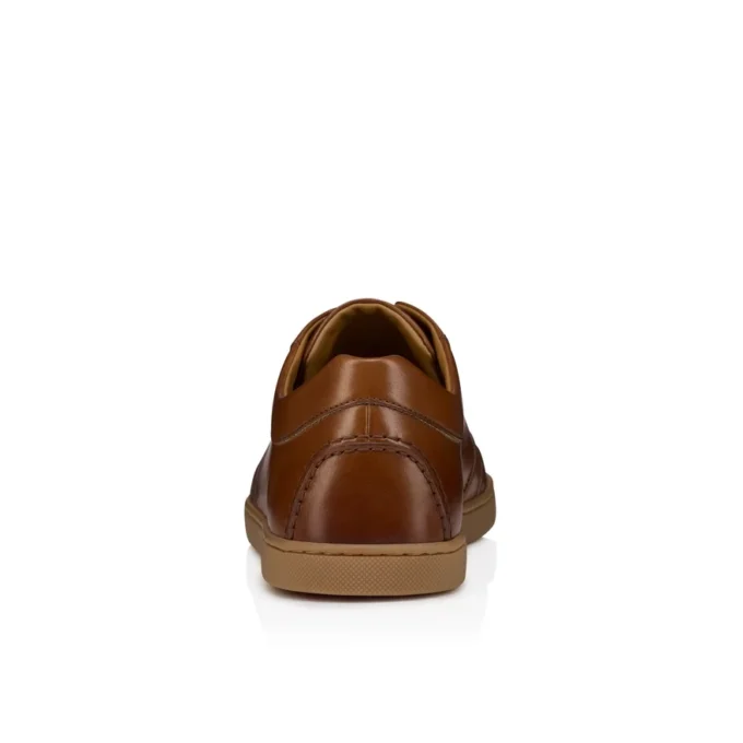 Chambelisneak – Zapatillas – Piel de becerro patinada – Havane – Hombre