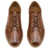 Chambelisneak – Zapatillas – Piel de becerro patinada – Havane – Hombre