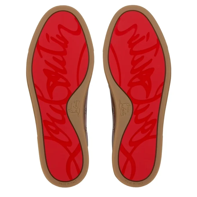 Chambelisneak – Zapatillas – Piel de becerro patinada – Havane – Hombre