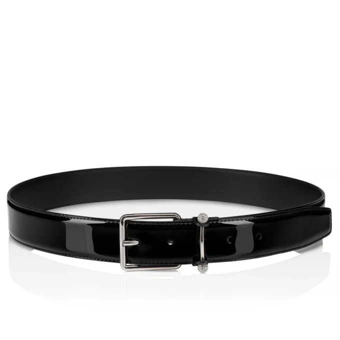 Chambeliss – Cinturón – Charol y strass nocturno – Negro Chambeliss – Cinturón – Charol y strass nocturno – Negro