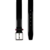 Chambeliss – Cinturón – Piel de becerro charol y strass – Negro Chambeliss – Cinturón – Piel de becerro charol y strass – Negro