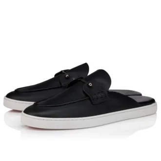 Chanme – Zapatos náuticos – Piel de becerro invertida – Negro – Hombre