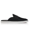 Chanme – Zapatos náuticos – Piel de becerro invertida – Negro – Hombre Chanme – Zapatos náuticos – Piel de becerro invertida – Negro – Hombre