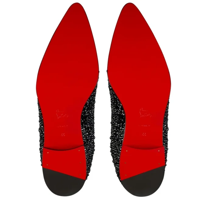 Circus Booty Perla – Botas – Piel de gamuza y strass, piel de becerro charolada – Negro – Hombre