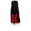 Circus Max – Botas de 100 mm – Ante de becerro, malla y piel de cabrito – Negro – Mujer