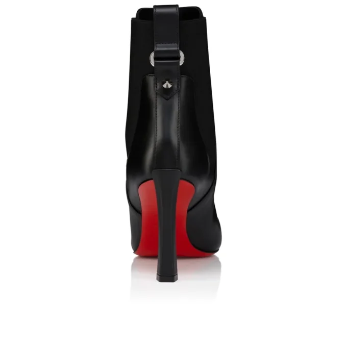 Condodo 85 – Botas bajas de 85 mm – Piel de becerro – Negro – Mujer Condodo 85 – Botas bajas de 85 mm – Piel de becerro – Negro – Mujer