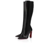 Condodo Botta – Botas de 100 mm – Piel de becerro – Negro – Mujer