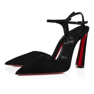 Condora Riviera – Zapatos de tacón de 100 mm – Ante de becerro – Negro – Mujer Condora Riviera – Zapatos de tacón de 100 mm – Ante de becerro – Negro – Mujer