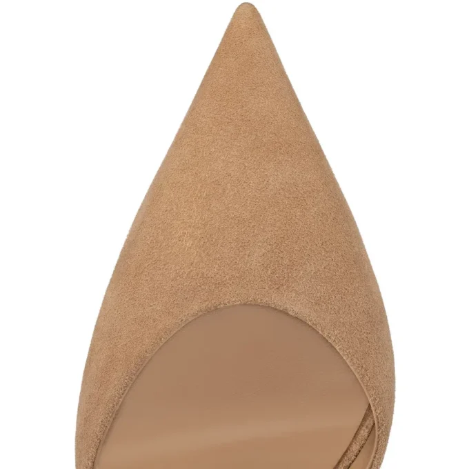 Condora Riviera – Zapatos de tacón de 100 mm – Veau Velours – Lionne – Mujer Condora Riviera – Zapatos de tacón de 100 mm – Veau Velours – Lionne – Mujer