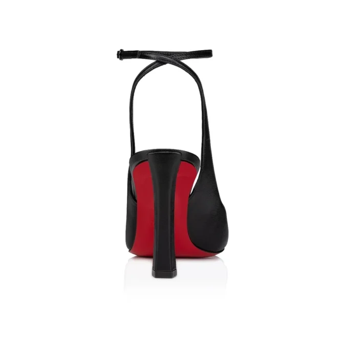 Condora Strap – Zapatos de tacón con tiras de 85 mm – Piel napa – Negro – Mujer Condora Strap – Zapatos de tacón con tiras de 85 mm – Piel napa – Negro – Mujer