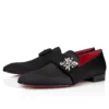 Dandelion Red Carpet – Mocasines – Crepé satinado – Negro – Hombre