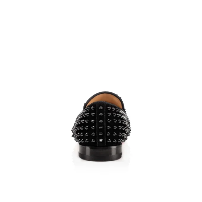 Dandelion Spikes – Mocasines – Ante de becerro y tachuelas – Negro – Hombre Dandelion Spikes – Mocasines – Ante de becerro y tachuelas – Negro – Hombre