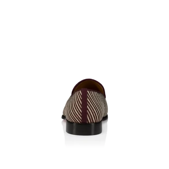 Danny Flex – Mocasines – Piel de becerro y tejido de sarga – Blanco y marrón – Hombre Danny Flex – Mocasines – Piel de becerro y tejido de sarga – Blanco y marrón – Hombre