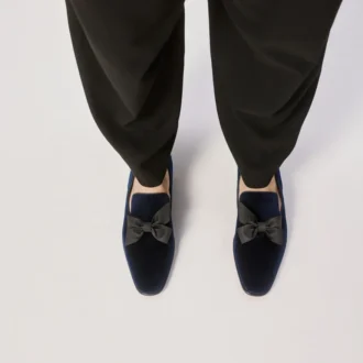 December First – Mocasines – Terciopelo y tafetán liso – Last Night – Hombre December First – Mocasines – Terciopelo y tafetán liso – Last Night – Hombre