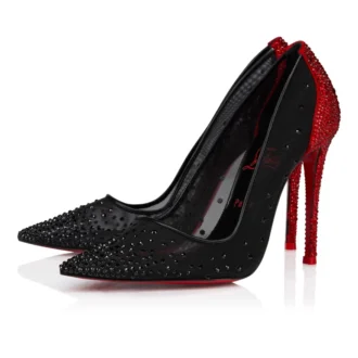 Degrastrass Red Carpet – Zapatos de tacón de 100 mm – Malla – Negro – Mujer Degrastrass Red Carpet – Zapatos de tacón de 100 mm – Malla – Negro – Mujer