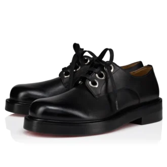 Derloon – Derbies – Piel de becerro – Negro – Hombre