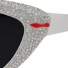 Diamond Kate Lb0031 – Gafas de sol – Acetato – Blanco ahumado – Mujer
