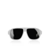 Diamond Roller Lb0032 – Gafas de sol – Acetato – Blanco ahumado Diamond Roller Lb0032 – Gafas de sol – Acetato – Blanco ahumado