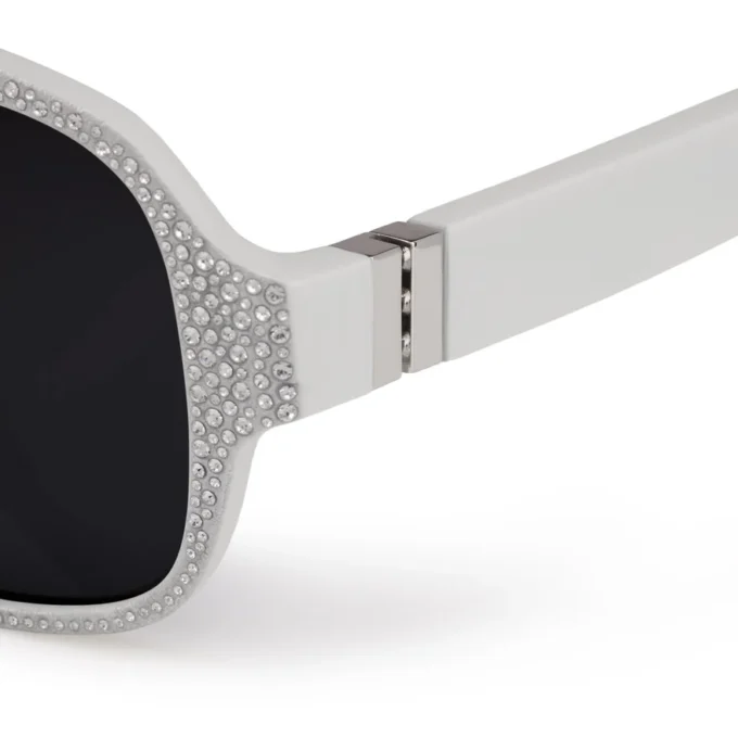 Diamond Roller Lb0032 – Gafas de sol – Acetato – Blanco ahumado Diamond Roller Lb0032 – Gafas de sol – Acetato – Blanco ahumado