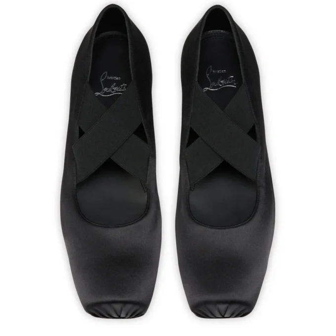 Diopic – Bailarinas – Crepé satinado – Negro – Hombre Diopic – Bailarinas – Crepé satinado – Negro – Hombre