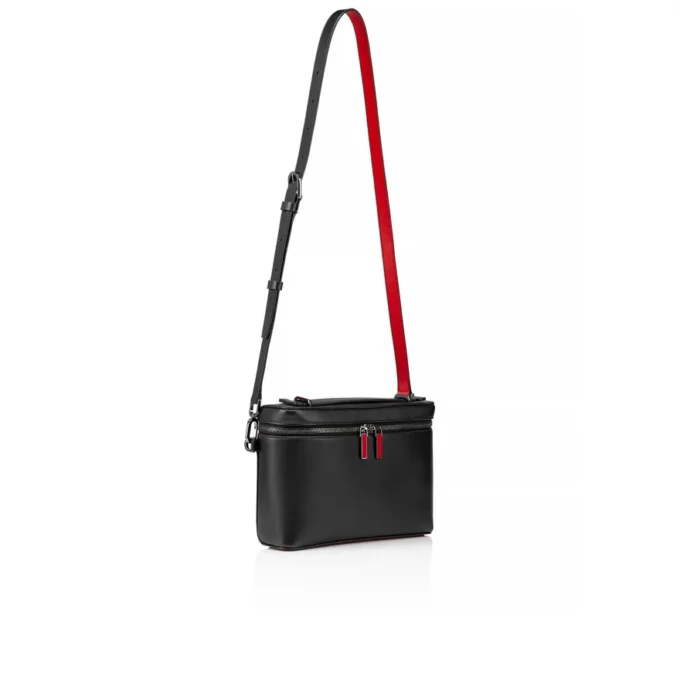 Djanis – Bolso bandolera – Piel de becerro lisa – Negro Djanis – Bolso bandolera – Piel de becerro lisa – Negro