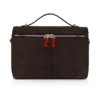 Djanis – Bolso bandolera – Piel de pitón – Café