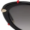 Dolly Lb0001 – Gafas de sol – Metal – Negro brillante Dolly Lb0001 – Gafas de sol – Metal – Negro brillante