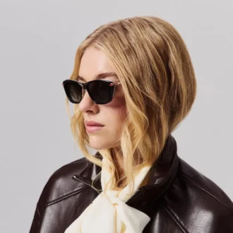Dolly Lb0022 – Gafas de sol – Metal – Negro brillante