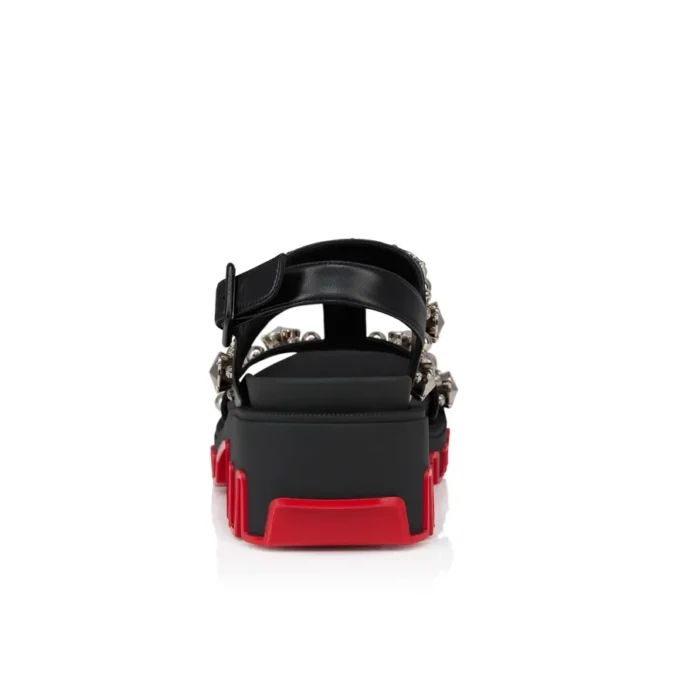Duni Extazza – Sandalias – Piel de cordero napa – Negro – Mujer Duni Extazza – Sandalias – Piel de cordero napa – Negro – Mujer