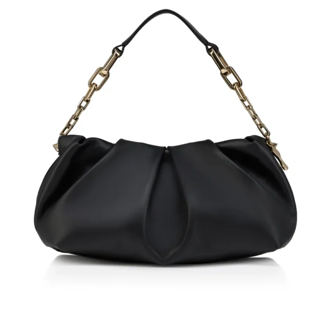 Eva – Bolso de hombro – Piel de cordero napa – Negro Eva – Bolso de hombro – Piel de cordero napa – Negro