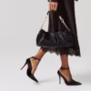 Eva – Bolso de hombro – Piel de cordero napa – Negro Eva – Bolso de hombro – Piel de cordero napa – Negro
