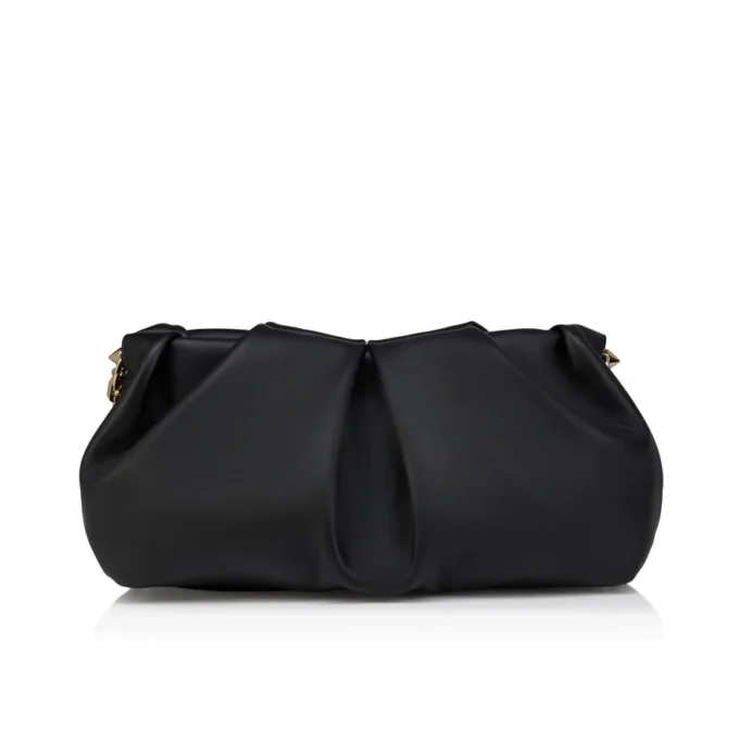 Eva – Bolso de hombro – Piel de cordero napa – Negro Eva – Bolso de hombro – Piel de cordero napa – Negro