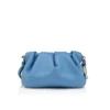 Eva Mini – Bolso cruzado – Piel de cordero napa – Ceruleo