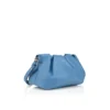 Eva Mini – Bolso cruzado – Piel de cordero napa – Ceruleo