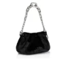 Eva Small – Bolso de hombro – Terciopelo – Negro Eva Small – Bolso de hombro – Terciopelo – Negro