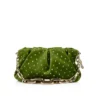 Eva Small – Bolso de hombro – Terciopelo y strass – Haiiro